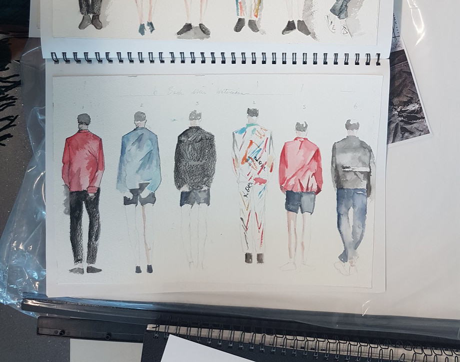 NQ Fashion Design and Manufacturing Sketchbook
