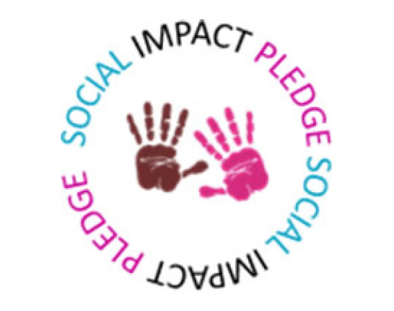social impact pledge logo
