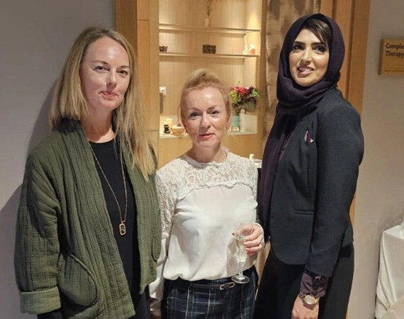 Image shows Michelle Bagdonas, Julie Wales and Shabana Ahmed